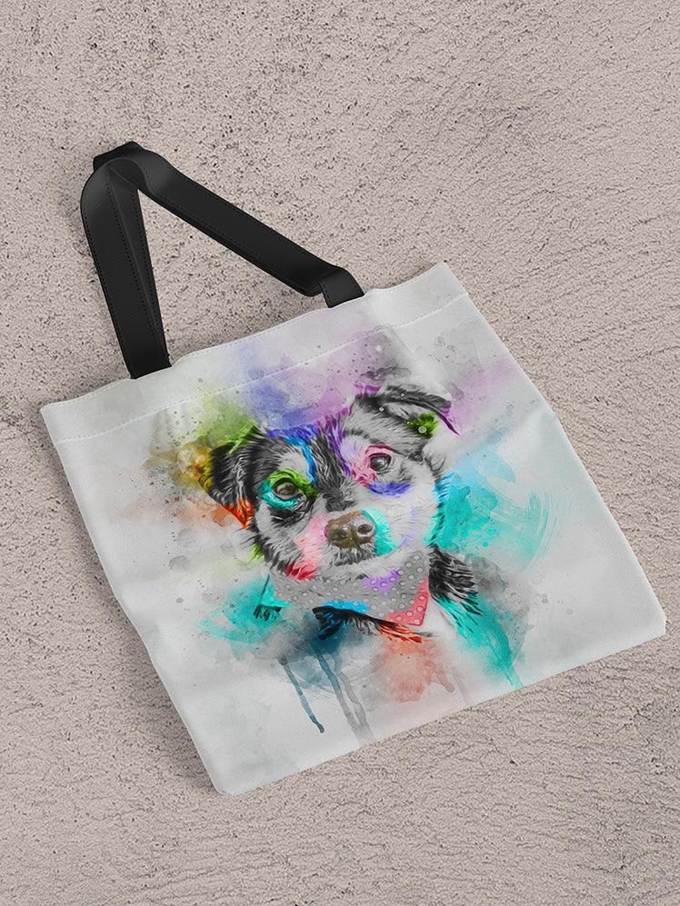 Colourful Painting - Custom Pet Tote Bag - NextGenPaws Pet Portraits