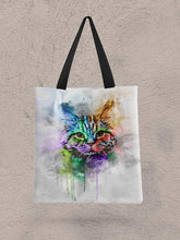 Load image into Gallery viewer, Colourful Painting - Custom Pet Tote Bag - NextGenPaws Pet Portraits
