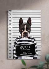 Load image into Gallery viewer, The Convict - Custom Pet Portrait - NextGenPaws Pet Portraits
