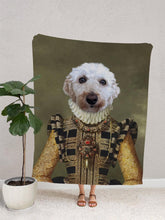 Load image into Gallery viewer, The Dame - Custom Pet Blanket - NextGenPaws Pet Portraits
