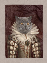 Load image into Gallery viewer, The Golden Queen - Custom Pet Blanket - NextGenPaws Pet Portraits
