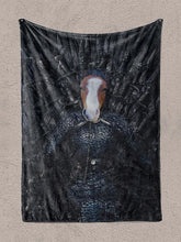 Load image into Gallery viewer, Lady of the North - Custom Pet Blanket - NextGenPaws Pet Portraits
