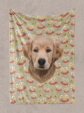 Load image into Gallery viewer, Funky Designs | Bacon &amp; Egg - Custom Pet Blankets - NextGenPaws Pet Portraits
