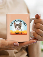 Load image into Gallery viewer, Life Is Better With - Custom Pet Mug - NextGenPaws Pet Portraits
