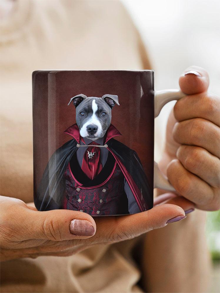 The Vampire - Custom Pet Mug - NextGenPaws Pet Portraits