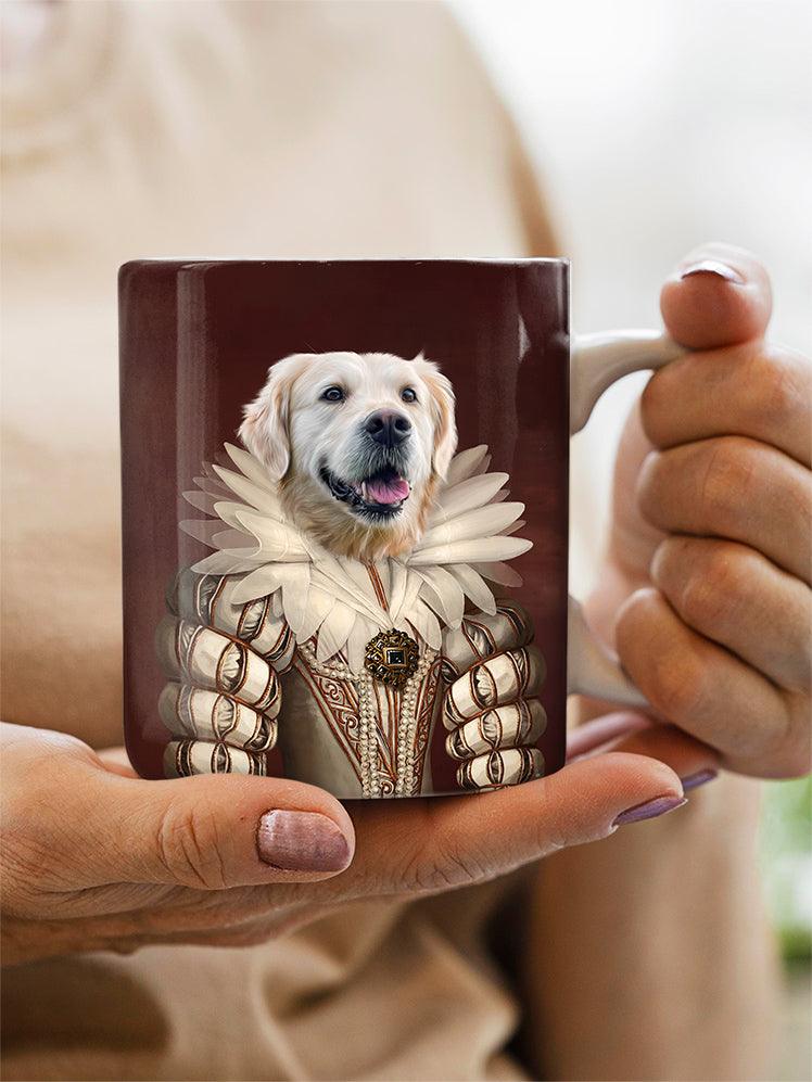 The Golden Queen - Custom Pet Mug - NextGenPaws Pet Portraits