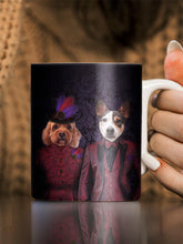 Load image into Gallery viewer, The Steampunk Couple - Custom Sibling Pet Mug - NextGenPaws Pet Portraits
