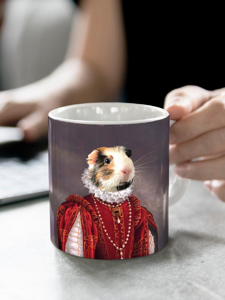 The Queen of Roses - Custom Pet Mug - NextGenPaws Pet Portraits