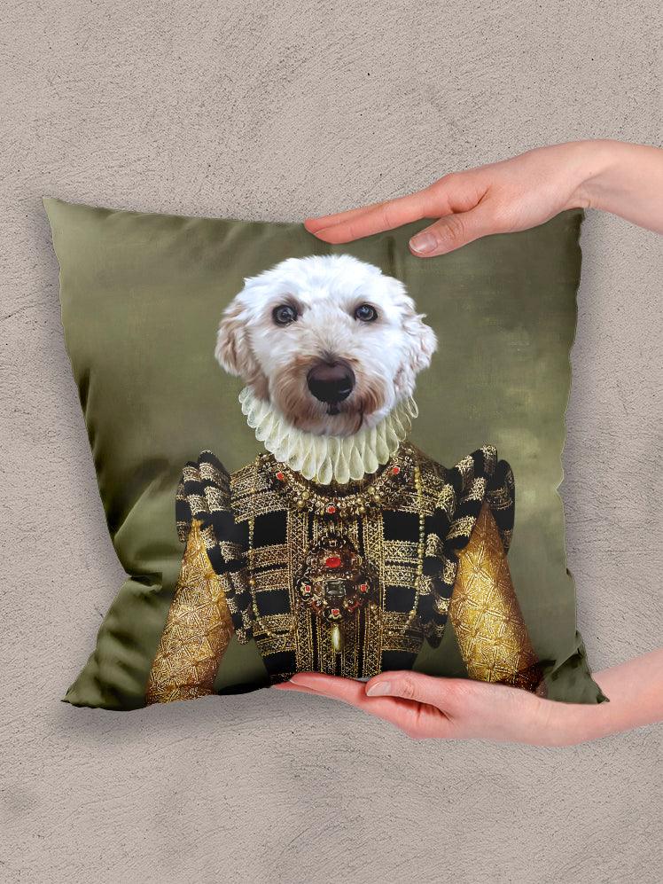 The Dame - Custom Pet Pillow - NextGenPaws Pet Portraits