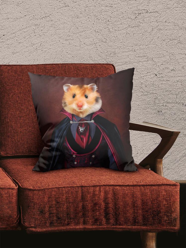 The Vampire - Custom Pet Pillow - NextGenPaws Pet Portraits