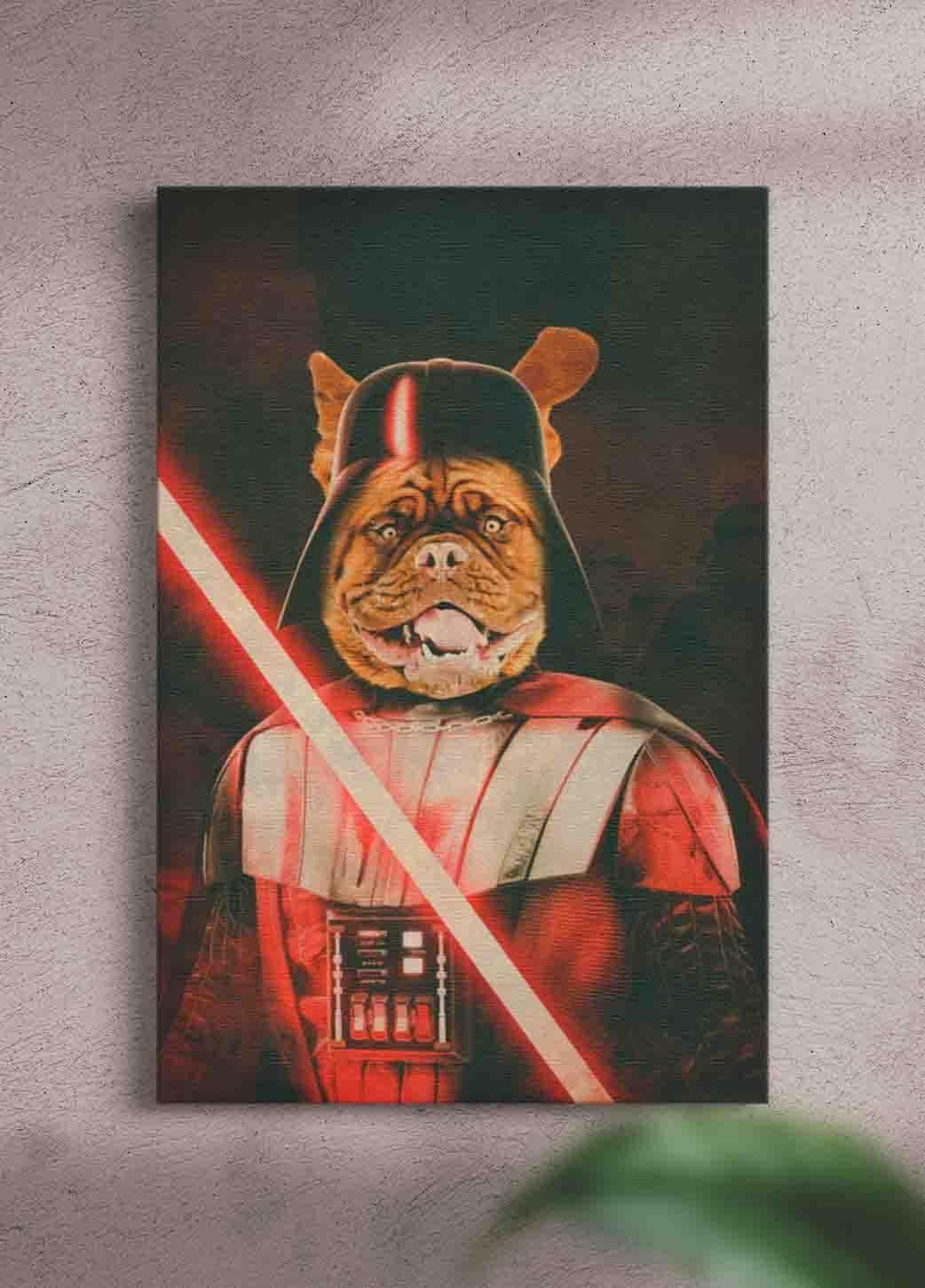 Darth Paws - Custom Pet Canvas - NextGenPaws Pet Portraits