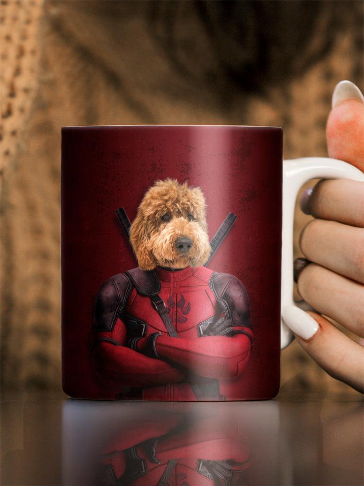 Deadpaw - Custom Pet Mug - NextGenPaws Pet Portraits