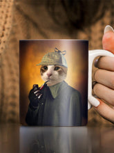 Load image into Gallery viewer, Detective Pawlock - Custom Pet Mug - NextGenPaws Pet Portraits
