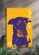 Load image into Gallery viewer, DuoTone Paws - Custom Pet Portrait - NextGenPaws Pet Portraits
