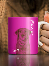Load image into Gallery viewer, DuoTone Paws - Custom Pet Mug - NextGenPaws Pet Portraits
