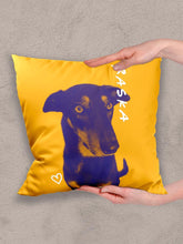 Load image into Gallery viewer, DuoTone Paws - Custom Pet Pillow - NextGenPaws Pet Portraits
