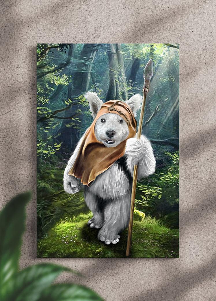 Paw E-Wok - Custom Pet Portrait - NextGenPaws Pet Portraits