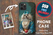 Load image into Gallery viewer, Custom Pet Phone Cover - NextGenPaws Pet Portraits
