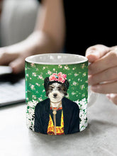 Load image into Gallery viewer, Frida Paw - Custom Pet Mug - NextGenPaws Pet Portraits
