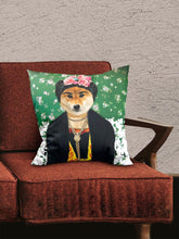 Load image into Gallery viewer, Frida Paw - Custom Pet Pillow - NextGenPaws Pet Portraits
