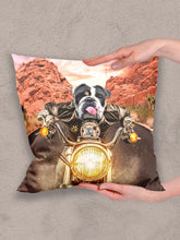 Load image into Gallery viewer, Harley Pawson - Custom Pet Pillow - NextGenPaws Pet Portraits
