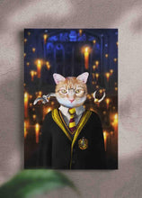 Load image into Gallery viewer, Hufflepaw - Custom Pet Portrait - NextGenPaws Pet Portraits
