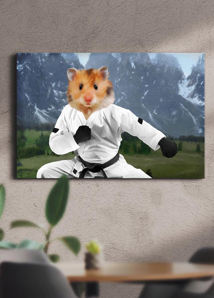 Karate Paw - Custom Pet Portrait - NextGenPaws Pet Portraits