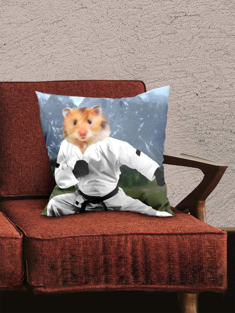 Karate Paw - Custom Pet Pillow - NextGenPaws Pet Portraits