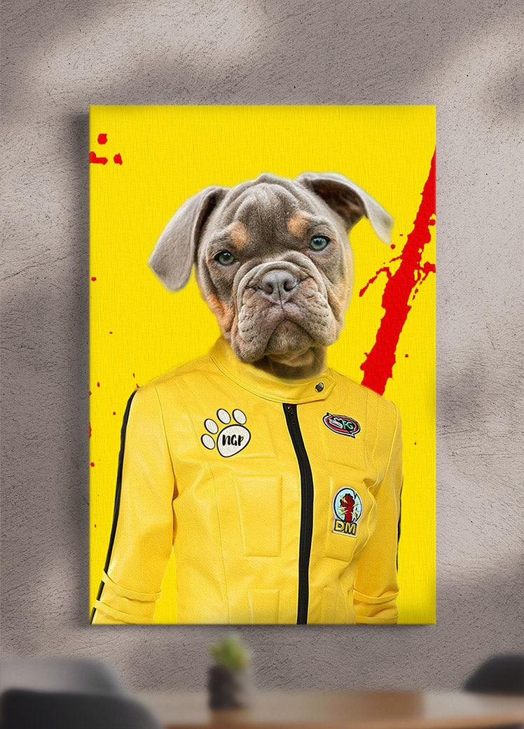 The Killer Paw - Custom Pet Portrait - NextGenPaws Pet Portraits