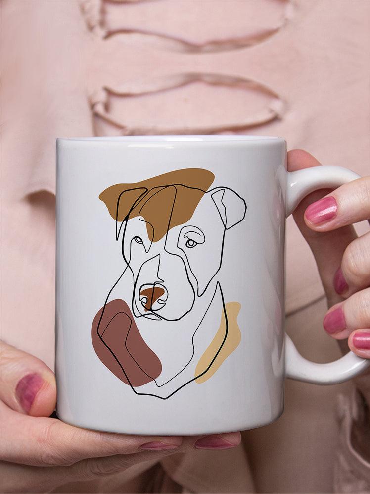 Line Art - Custom Pet Mug - NextGenPaws Pet Portraits