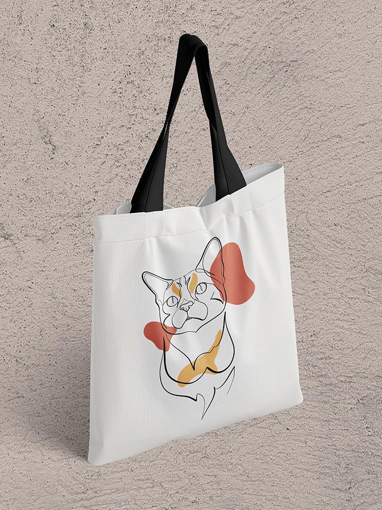 Line Art - Custom Pet Tote Bag - NextGenPaws Pet Portraits