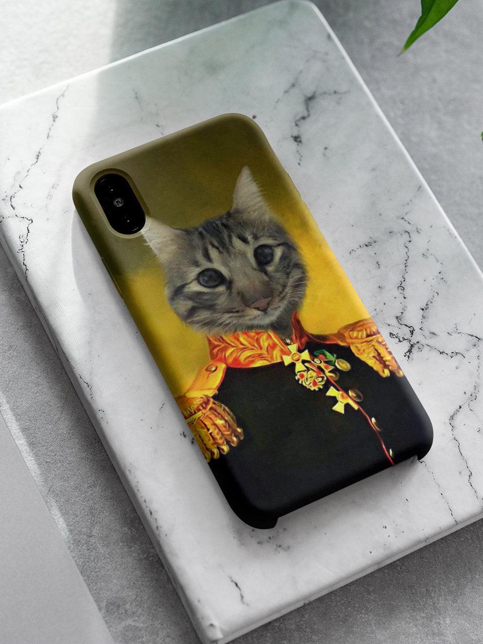 The Commander - Custom Pet Phone Cases - NextGenPaws Pet Portraits