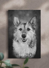 Load image into Gallery viewer, ModerNoir - Custom Pet Portrait - NextGenPaws Pet Portraits
