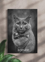 Load image into Gallery viewer, ModerNoir - Custom Pet Portrait - NextGenPaws Pet Portraits
