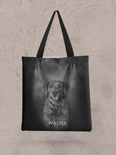Load image into Gallery viewer, ModerNoir - Custom Pet Tote Bag - NextGenPaws Pet Portraits
