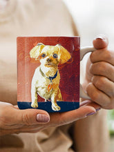 Load image into Gallery viewer, Abstract Oil Painting - Custom Pet Mug - NextGenPaws Pet Portraits

