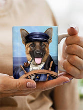 Load image into Gallery viewer, The Sailor - Custom Pet Mug - NextGenPaws Pet Portraits
