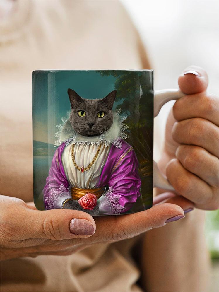The Pink Princess - Custom Pet Mug - NextGenPaws Pet Portraits