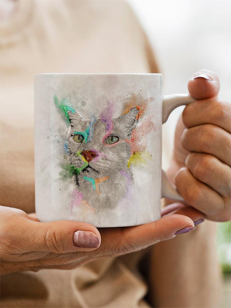 Colourful Painting - Custom Pet Mug - NextGenPaws Pet Portraits
