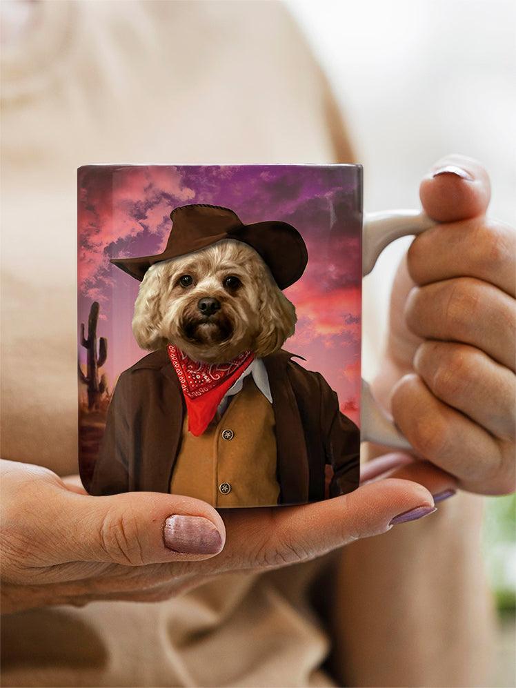 Cowboy - Custom Pet Mug - NextGenPaws Pet Portraits