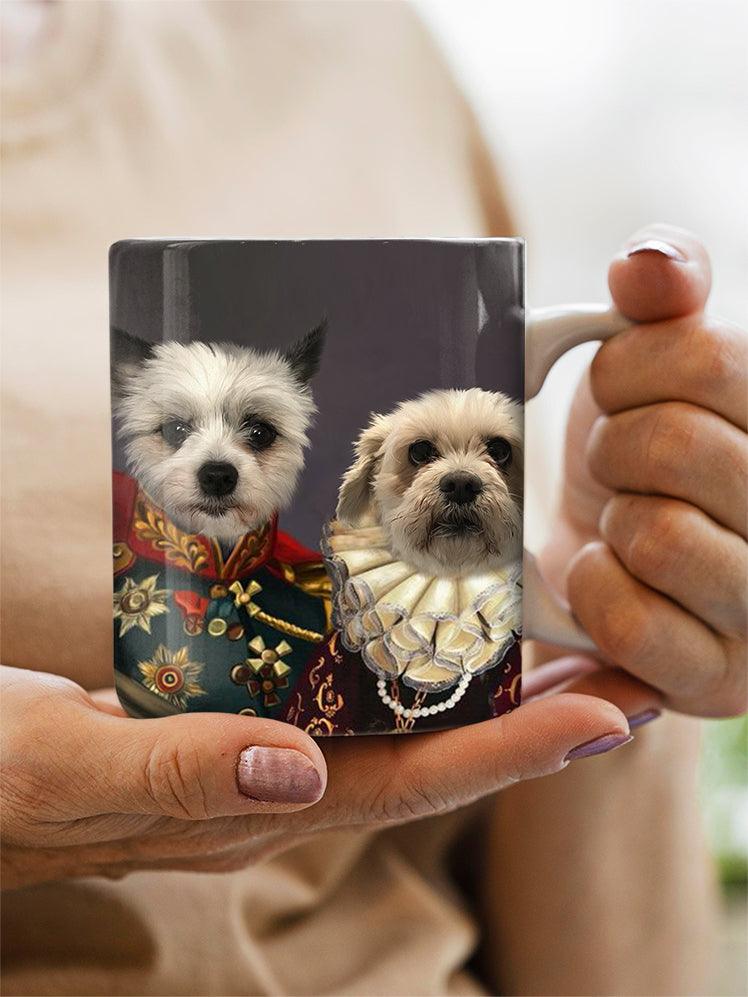 The Royal Couple - Custom Sibling Pet Mug - NextGenPaws Pet Portraits