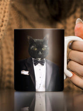 Load image into Gallery viewer, The Gentleman - Custom Pet Mug - NextGenPaws Pet Portraits
