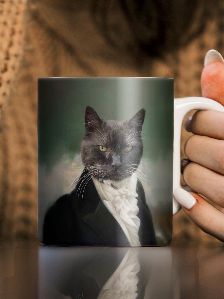 The Aristocrat - Custom Pet Mug - NextGenPaws Pet Portraits