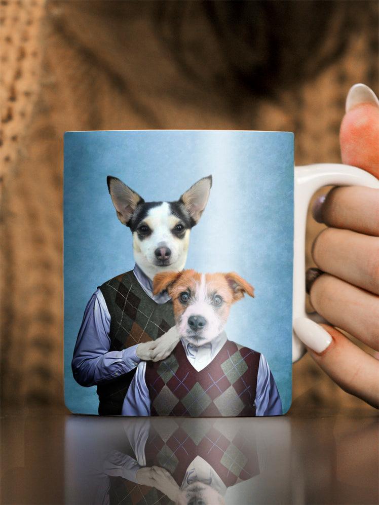 The Step Brothers - Custom Sibling Pet Mug - NextGenPaws Pet Portraits