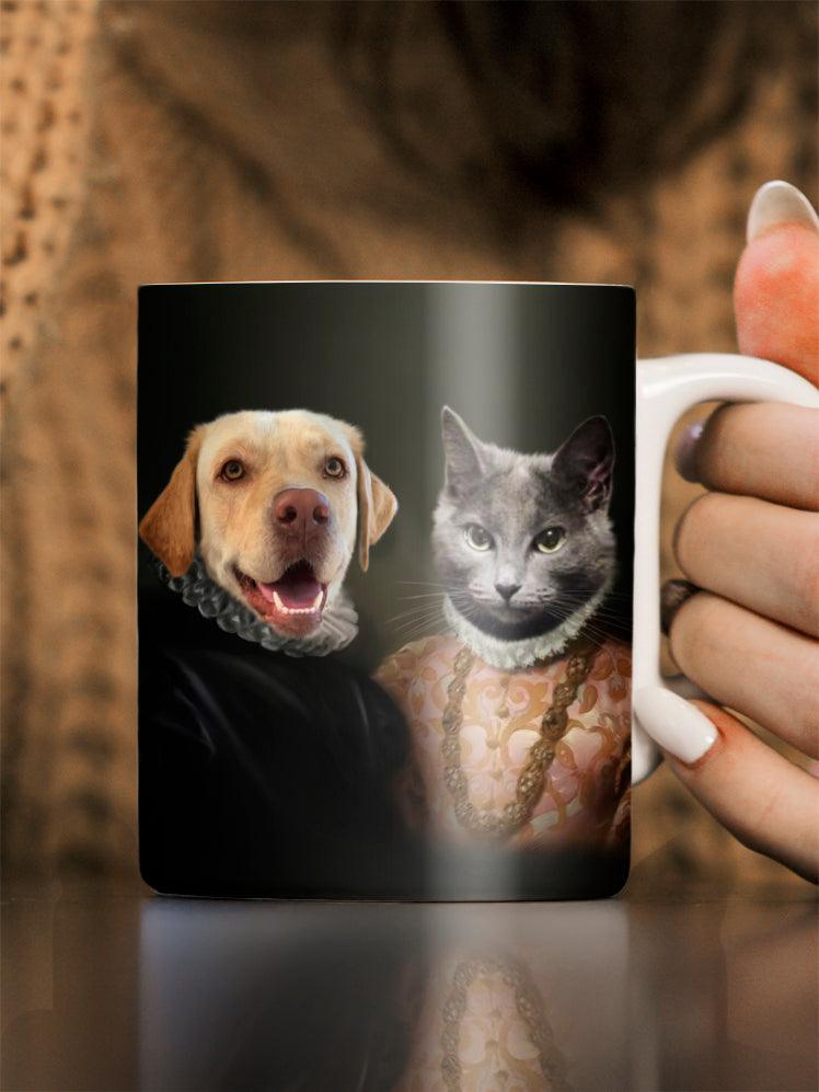 The Rulers - Custom Sibling Pet Mug - NextGenPaws Pet Portraits