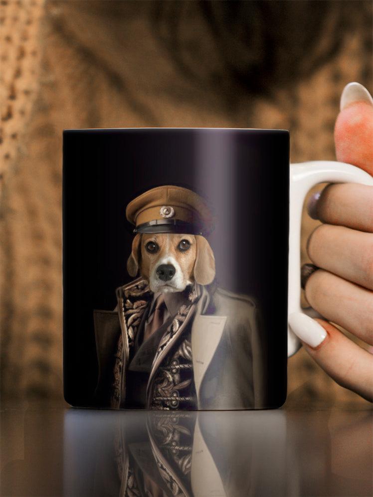 The Captain - Custom Pet Mug - NextGenPaws Pet Portraits