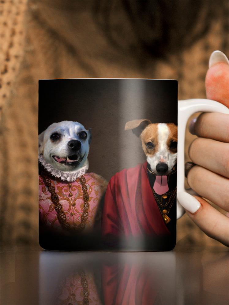 The Purple Couple - Custom Sibling Pet Mug - NextGenPaws Pet Portraits