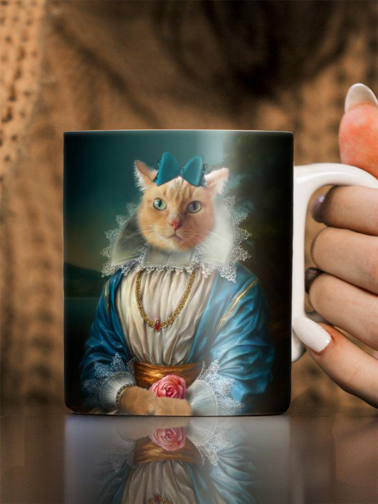 The Blue Princess - Custom Pet Mug - NextGenPaws Pet Portraits