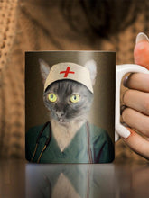 Load image into Gallery viewer, The Nurse - Custom Pet Mug - NextGenPaws Pet Portraits
