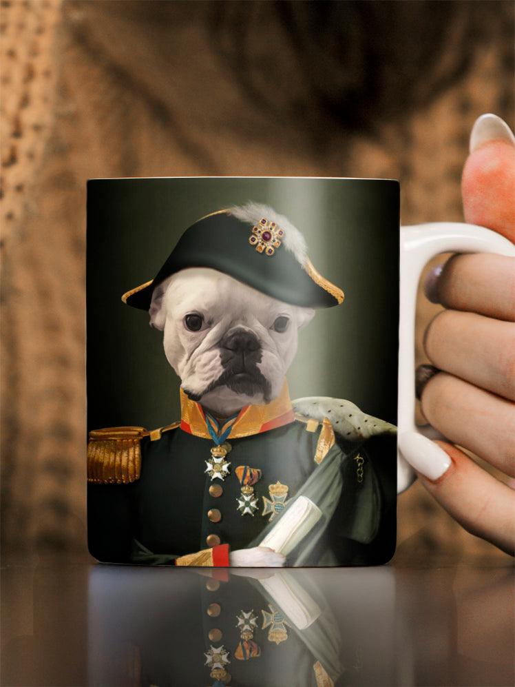 The Lieutenant - Custom Pet Mug - NextGenPaws Pet Portraits